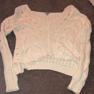 Charlotte Russe croptop sweater. Size small